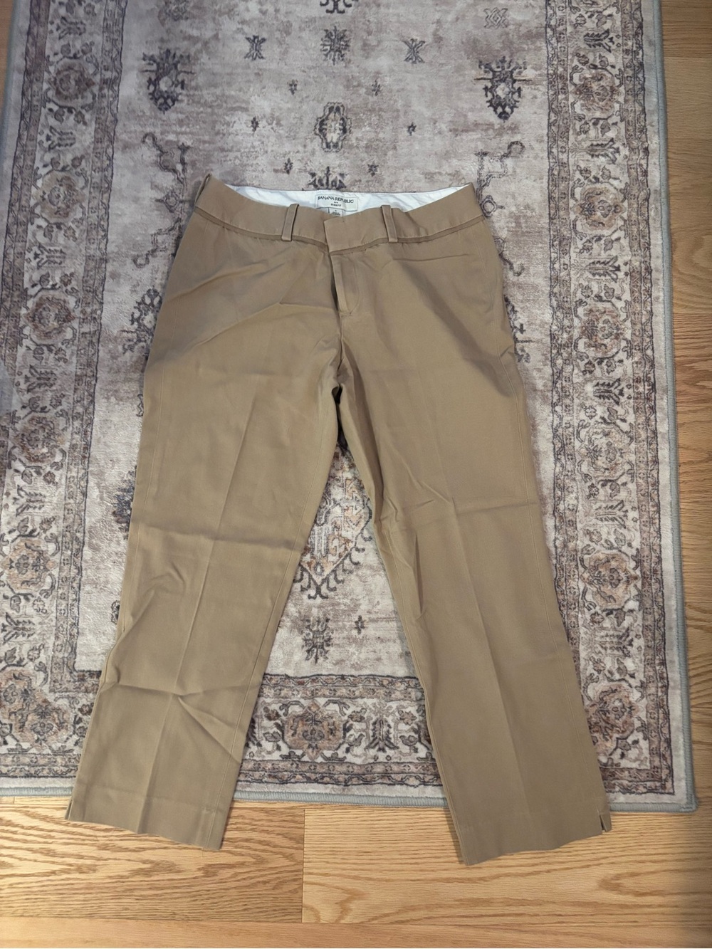 Women’s Tan Dress Pants - Classic Straight Fit
